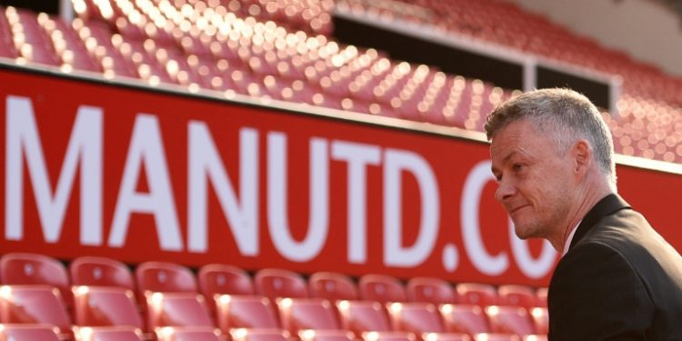 Manchester United's new full-time manager Ole Gunnar Solskjaer (AFP)