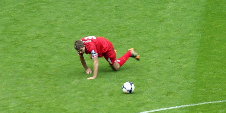 The former Liverpool captain's infamous slip against Chelsea helped Manchester City win the title in 2013-14.