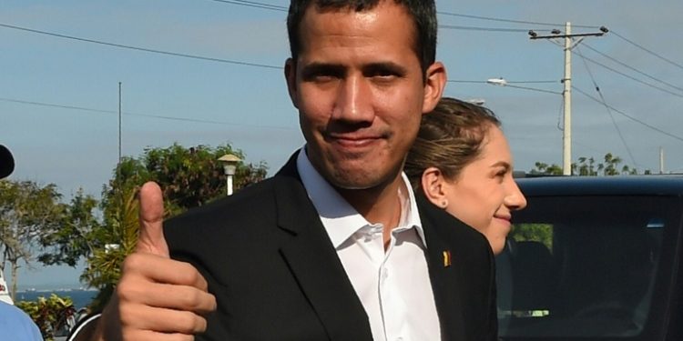 Venezuelan opposition leader and self-proclaimed acting president Juan Guaido says he is returning to his country Monday (AFP)