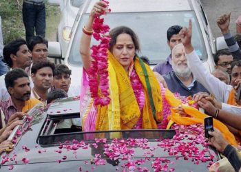 This is the second time she has secured a ticket for Mathura, her parliamentary constituency.