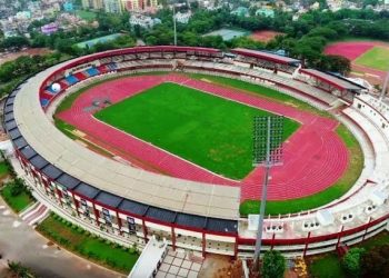 Kalinga Stadium in Bhubaneswar, Odisha. (PTI)