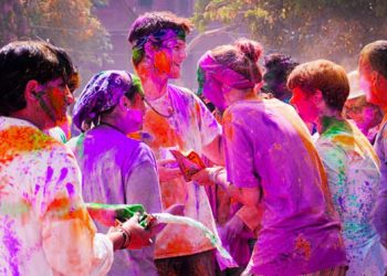 Holi party