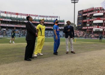 Australia have chosen to bat first in what will be the series-decider between the two sides.