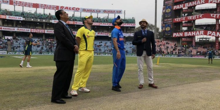 Australia have chosen to bat first in what will be the series-decider between the two sides.