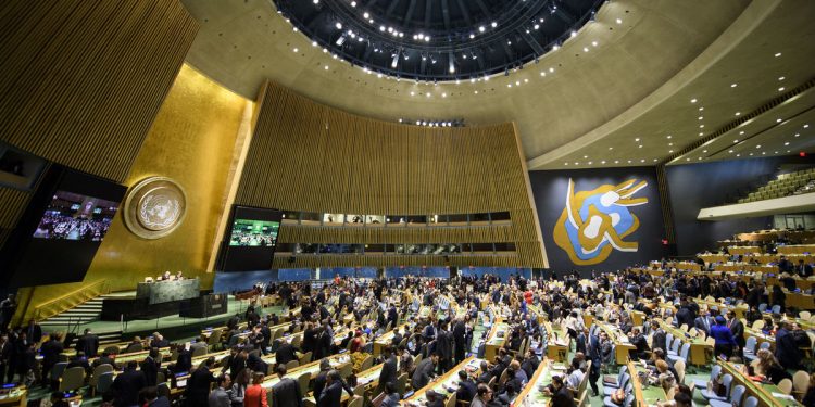 The General Assembly must be in the ‘vanguard of global agenda-setting’ and lead the multilateral process for finding solutions to the challenges faced by the world, Naidu said. (Image: UN)