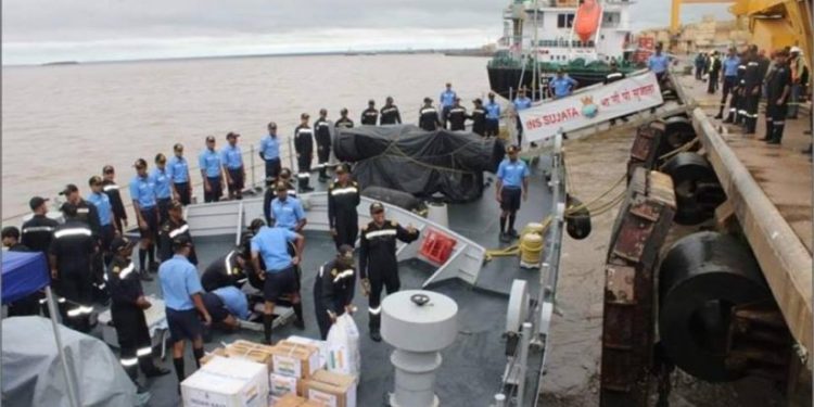 After Cyclone 'Idai' hit Mozambique last week, the Indian Navy deployed its ships Sujata, Sarathi and Shardul to carry out humanitarian and disaster relief activities.