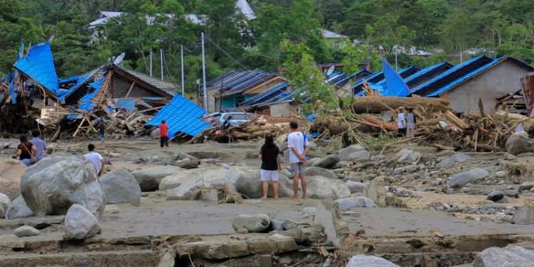 Nearly 10,000 people have moved to shelters while at least 104 victims are confirmed to have died.