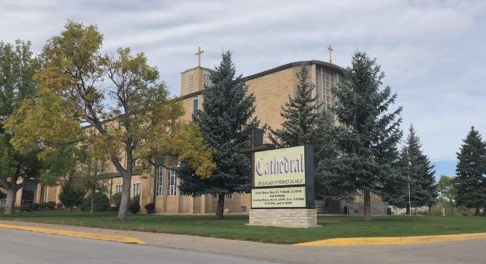John Praveen, 38, pleaded guilty in February to sexually touching a 13-year-old girl in the Rapid City church, South Dakota over her clothes last year,
