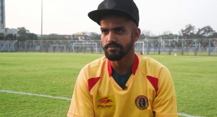 East Bengal striker Jobby Justin