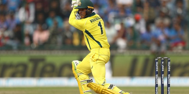 Usman Khawaja continued his impressive form with a century.