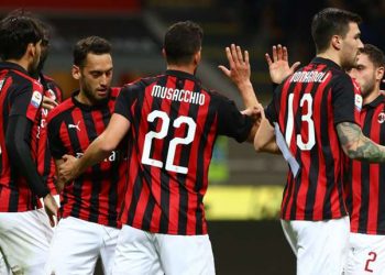 The result puts Milan into third place on 48 points, while Sassuolo remain 11th on 31 points.