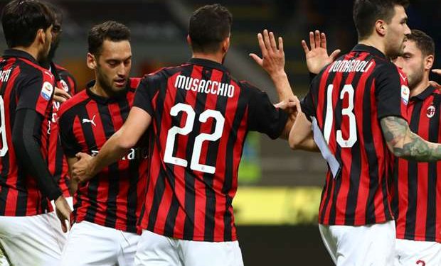 The result puts Milan into third place on 48 points, while Sassuolo remain 11th on 31 points.