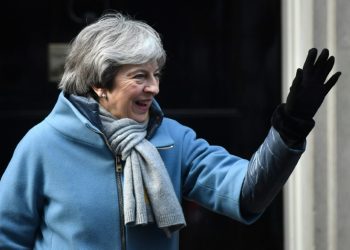 Prime Minister Theresa May needs to win over rebel Brexiteers in her own party and Northern Ireland's hardline Democratic Unionist Party which props up her government (AFP)