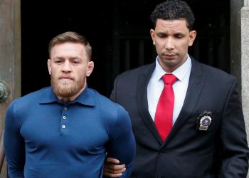 The Irish mixed martial artist was taken into custody Monday. (Image: Reuters)
