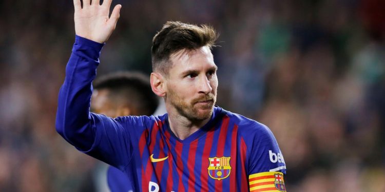 Messi's treble, his second in a month in Seville, fourth of the season and 51st of his career, moves Barca 10 points clear of Atletico Madrid with 10 games left to play.