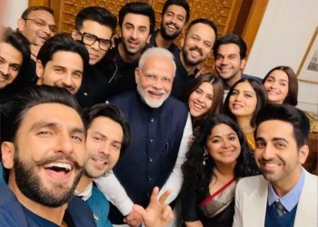 Ranveer had met the PM, along with Alia Bhatt, Ranbir Kapoor, Vicky Kaushal, Ayushmann Khurrana and others, in January this year.