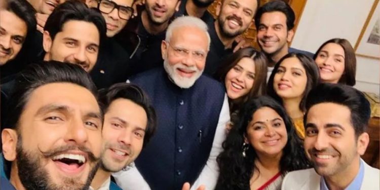 Ranveer had met the PM, along with Alia Bhatt, Ranbir Kapoor, Vicky Kaushal, Ayushmann Khurrana and others, in January this year.