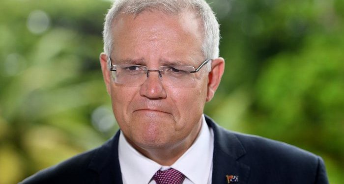 Shooting in Christchurch was carried out by 'an extremist, right-wing, violent terrorist', says Morrison. (AFP)