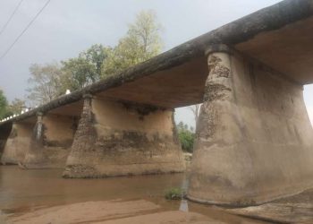 Decades old bridge on verge of collapse