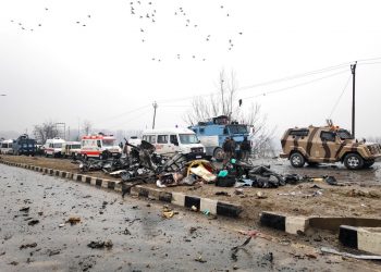 The bodies of the three militants are charred beyond recognition and efforts are on to establish their identity, they said. (Image: Reuters)