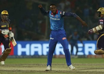 Rabada helped Delhi Capitals defend the lowest total in a Super Over in IPL history as they won by three runs after both teams ended up scoring 185 in the allotted 20 overs each.