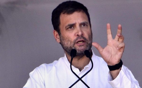 Addressing the media here after a meeting of the Congress Working Committee, Gandhi said the scheme will be the ‘final assault on poverty’. (Image: PTI)