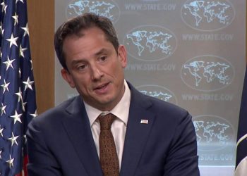 US State Department spokesperson Robert Palladino