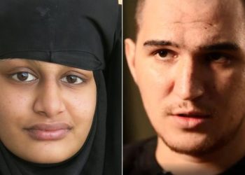 Shamima Begum and her Dutch husband