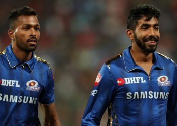 Mumbai edged past Royal Challengers Bangalore by six runs in their IPL clash Thursday night and Sharma was lavish in his praise for Bumrah, who picked up three wickets, and Pandya, who scored 32 off 14 deliveries. (Image: PTI)