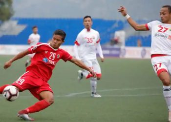 With 21 points from 19 games, Aizawl are now in eighth position.