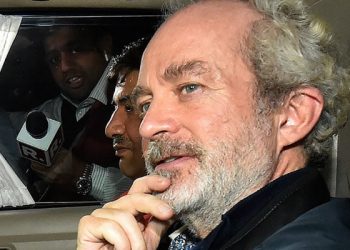 Enforcement Directorate to interrogate Christian Michel (in the photo) the alleged middleman who was arrested in the AgustaWestland chopper scam case, inside the Tihar jai (PTI)