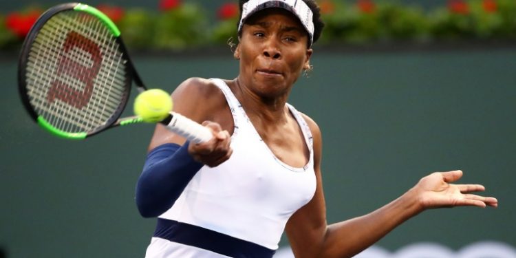 Seven-time Grand Slam champion Venus Williams is into the third round at Indian Wells after a 4-6, 7-5, 6-4 victory over world number three Petra Kvitova (AFP)