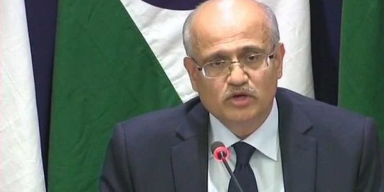 Foreign Secretary Vijay Gokhale