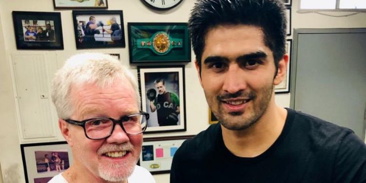 Photo courtesy Vijender Singh twitter account