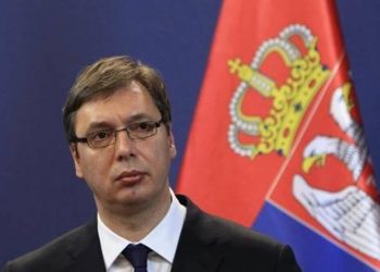 There have been weekly opposition protests since December against what they describe as Vucic's slide towards autocratic rule.