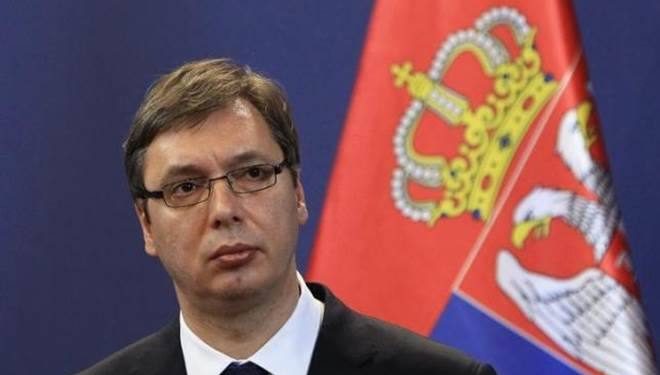 There have been weekly opposition protests since December against what they describe as Vucic's slide towards autocratic rule.