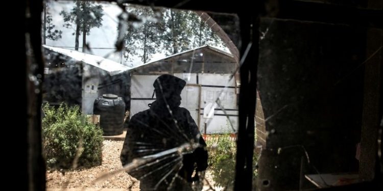 Gunmen attacked the centre at Butembo, North Kivu province, earlier Saturday, killing a policeman and wounding a health worker, local officials said, the latest in a series of attacks. (AFP)