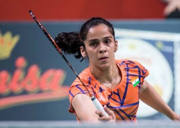 Saina Nehwal defeated Scotland's Kristy Gilmour 21-17, 21-18 in 35 minutes. (Image: Reuters)