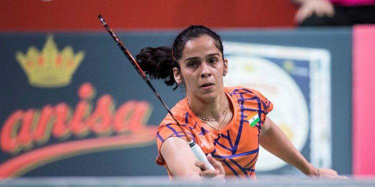 Saina Nehwal defeated Scotland's Kristy Gilmour 21-17, 21-18 in 35 minutes. (Image: Reuters)