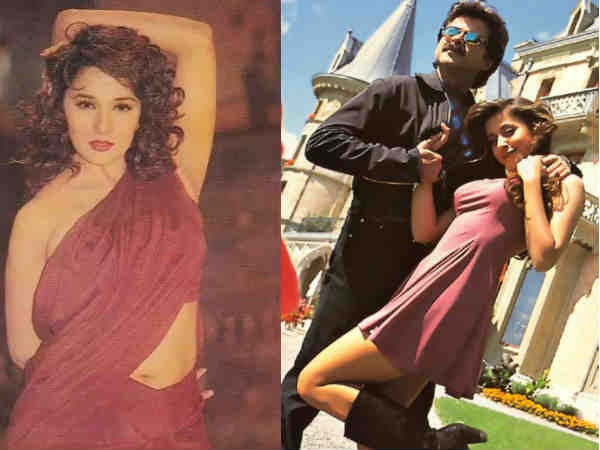 When Madhuri Dixit chased Aamir Khan with a hockey stick - Bollywood Bubble