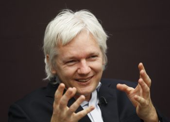 London: FILE - In this Dec. 1, 2011, file photo, WikiLeaks founder Julian Assange gestures as he speaks during a news conference in central London. The arrest of Assange reignites a debate with no easy answer: Is the former computer hacker and founder of WikiLeaks a journalist or not? His lawyers are quick to characterize the case against him as a threat to all journalists. (AP/PTI)