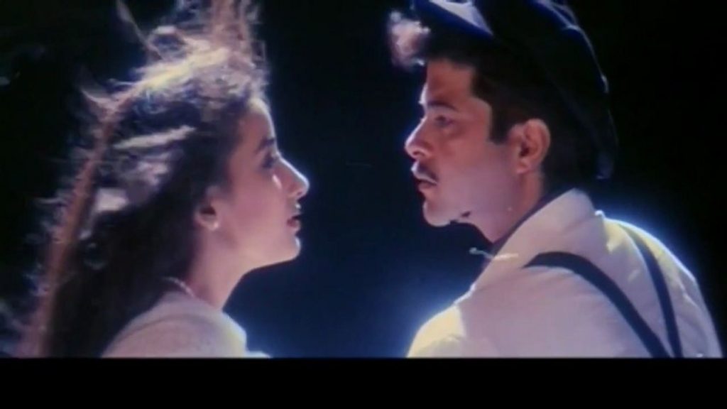 ANil_Manisha in rd burman's last film 1942 a love story