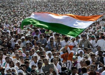 Congress supporters in a public rally (representational image) | PTI