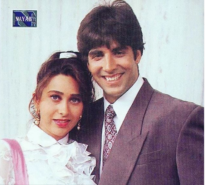 Throwback picture of Akshay Kumar and Karisma Kapoor is now going viral - OrissaPOST Throwback picture of Akshay Kumar and Karisma Kapoor is now going viral - OrissaPOST