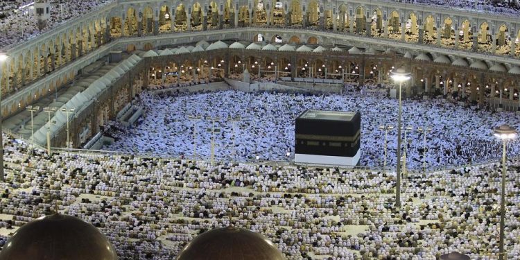 Friday, the Saudi Arabian government issued a formal order with regard to the increase in India's Haj quota. (AP photo)