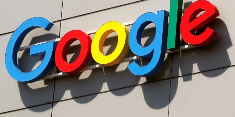 FILE PHOTO: A logo is pictured at Google's European Engineering Center in Zurich, Switzerland July 19, 2018 REUTERS/Arnd Wiegmann/File Photo