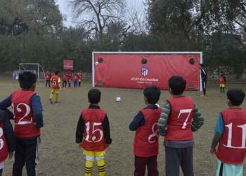 So far, 600 children have taken part in the training sessions.