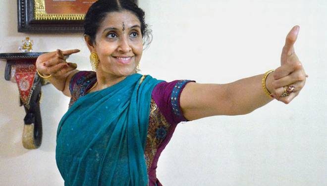 Renowned Bharatanatyam exponent and scholar Bala Devi Chandrashekar (PTI)