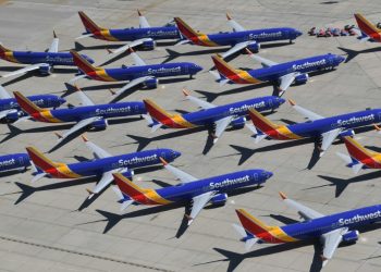 Southwest Airlines and other carriers face a challenging summer after the entire fleet of Boeing 737 MAX aircraft were grounded (AFP/File / Mark RALSTON)