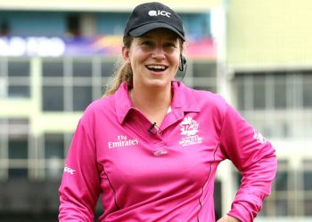 The 31-year-old officiated in the final of the World Cricket League Division 2 between hosts Namibia and Oman at the weekend.